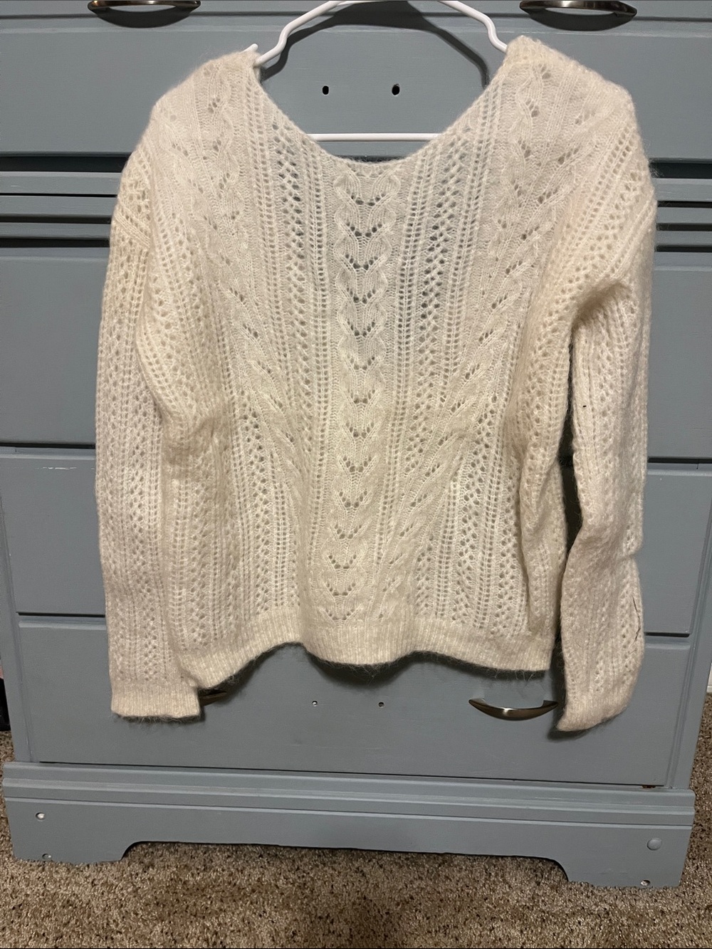Sezane Malou Cream Jumper